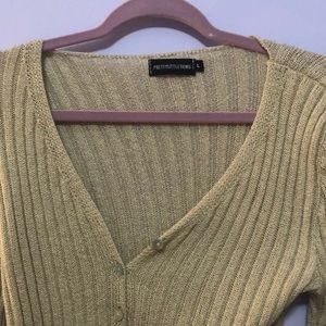 Cropped long sleeve pretty little thing